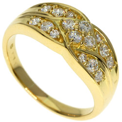 Monnickendam Diamond Ring K18 Yellow Gold Women's MONNICKENDAM