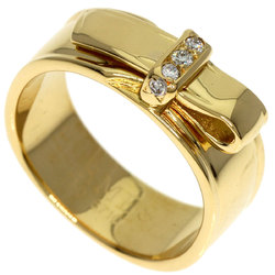 Hermes Belt Diamond #51 Ring K18 Yellow Gold Women's HERMES