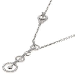Piaget Diamond Necklace K18 White Gold Women's PIAGET