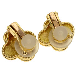 Van Cleef & Arpels Alhambra Earrings 18k Yellow Gold Women's
