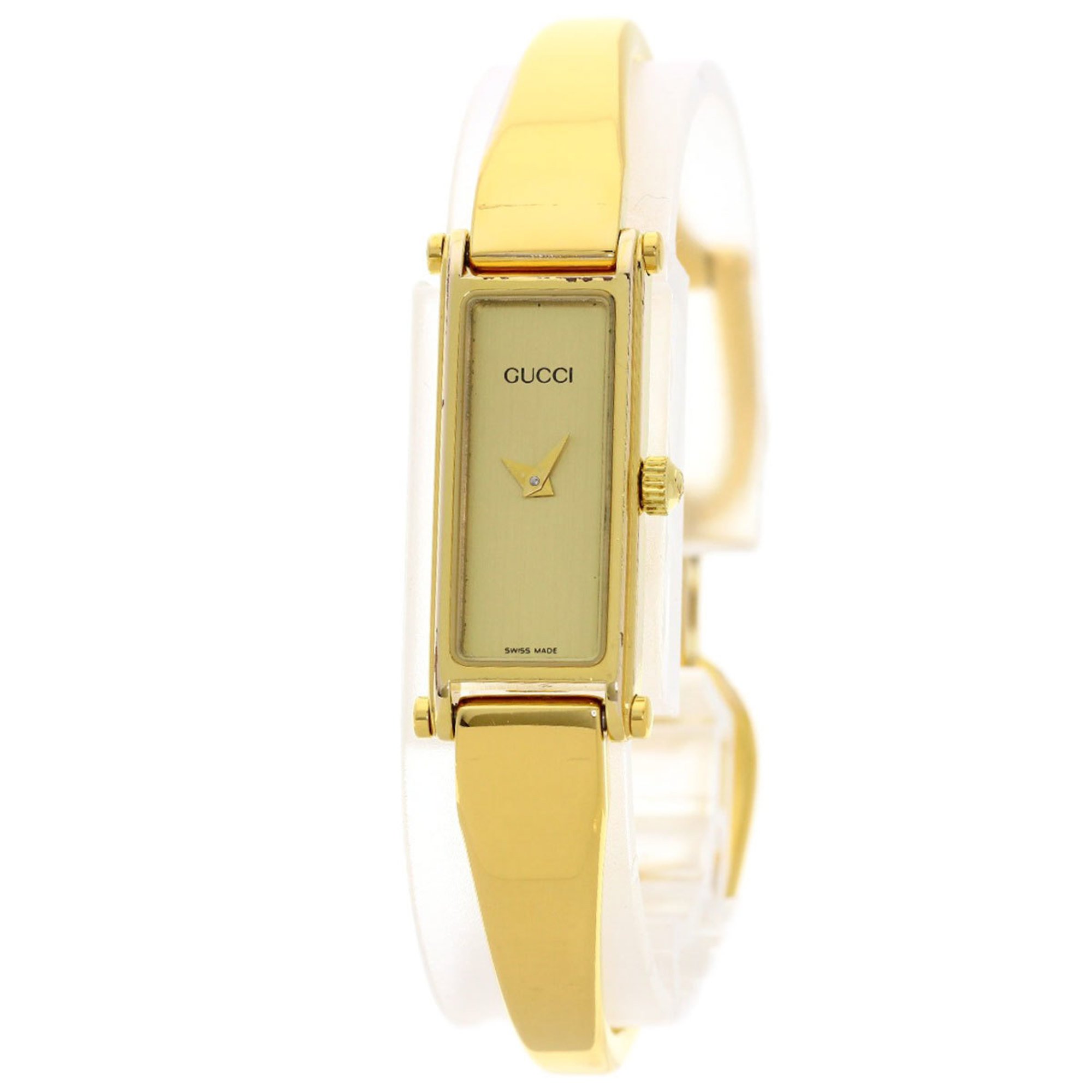 Gucci square clearance face ladies watch