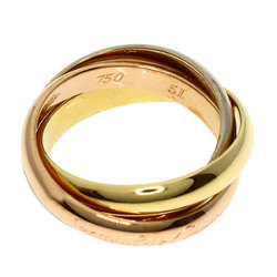 Cartier Trinity #51 Ring K18 Yellow Gold/K18WG/K18PG Ladies CARTIER