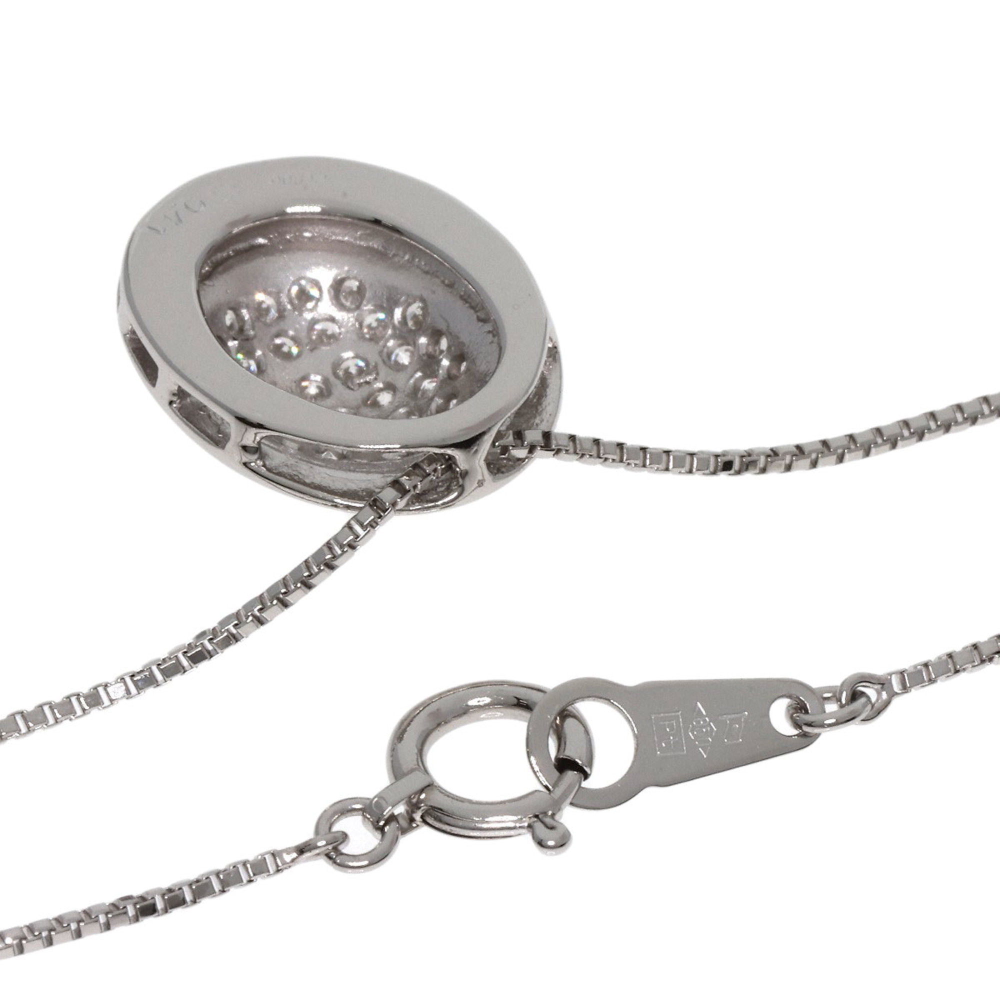 Monnickendam Diamond Necklace Platinum PT900/PT850 Ladies MONNICKENDAM