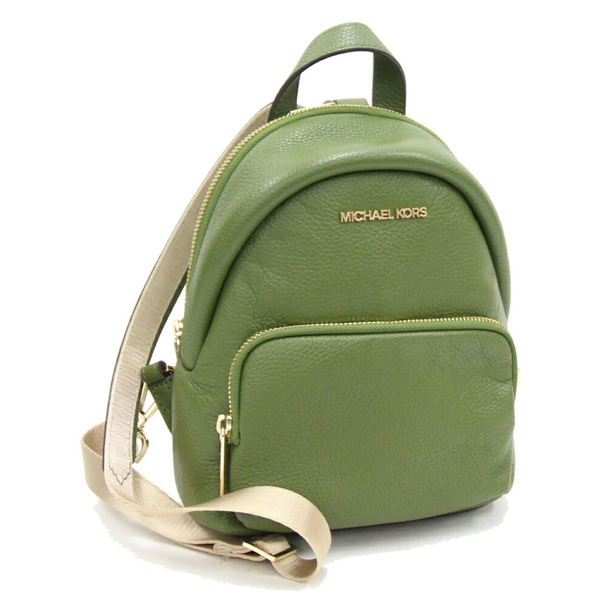 Green michael sale kors backpack