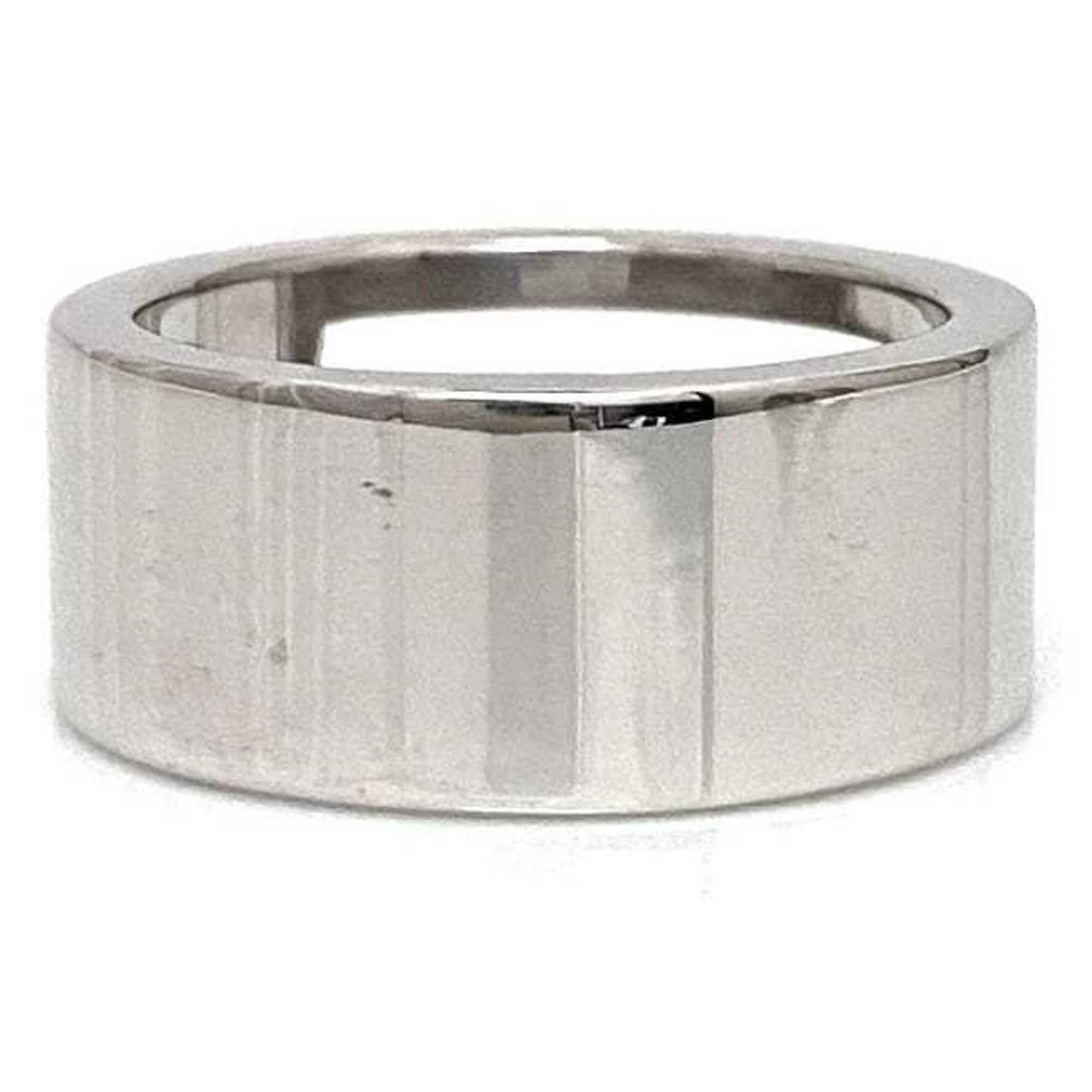 Gucci Ring Silver No. 9.5 Ag 925 GUCCI G Cut Women's