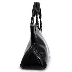 Cartier handbag Marcello SM black mast L1000833 patent leather enamel tote bag ladies