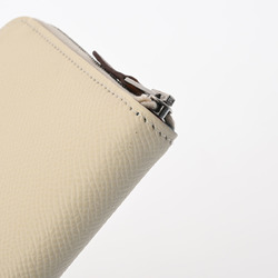 HERMES Azap Long Silk-in Nata Palladium Hardware Z Engraved (Around 2021) Women's Vaux Epson Wallet