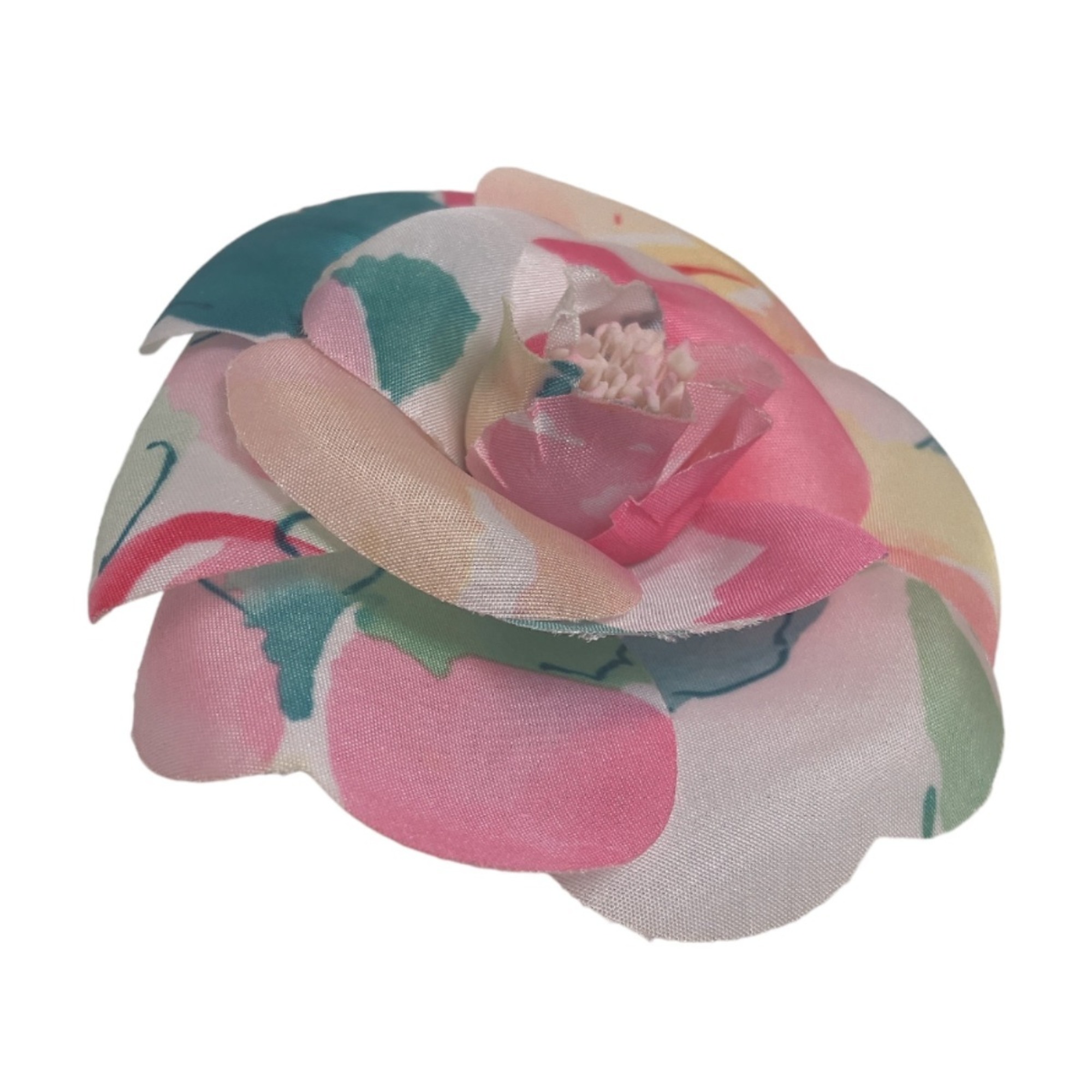 CHANEL Camellia Brooch/Corsage Colorful
