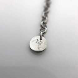 Gucci Necklace Silver Interlocking 479217 J8400 8106 925 GUCCI GG Ball Chain Accessory 50cm Women Men