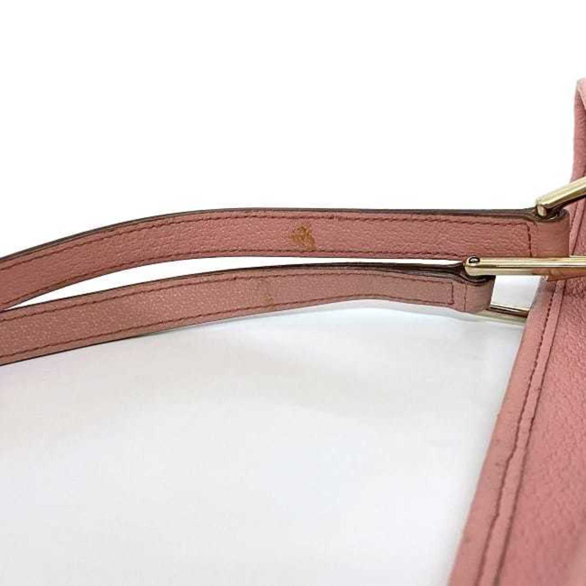 Gucci tote bag beige pink 120836 GG canvas leather GUCCI ladies