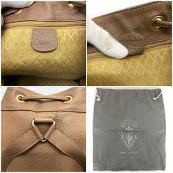 Gucci backpack brown bamboo 003 2855 0043 0 leather suede GUCCI baguette ladies men's bag