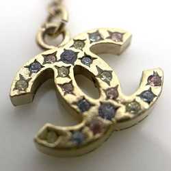 CHANEL Bracelet Gold Colored Stone Coco Mark NO5 A32882 GP Rhinestone 06 A Accessories Ladies Chain