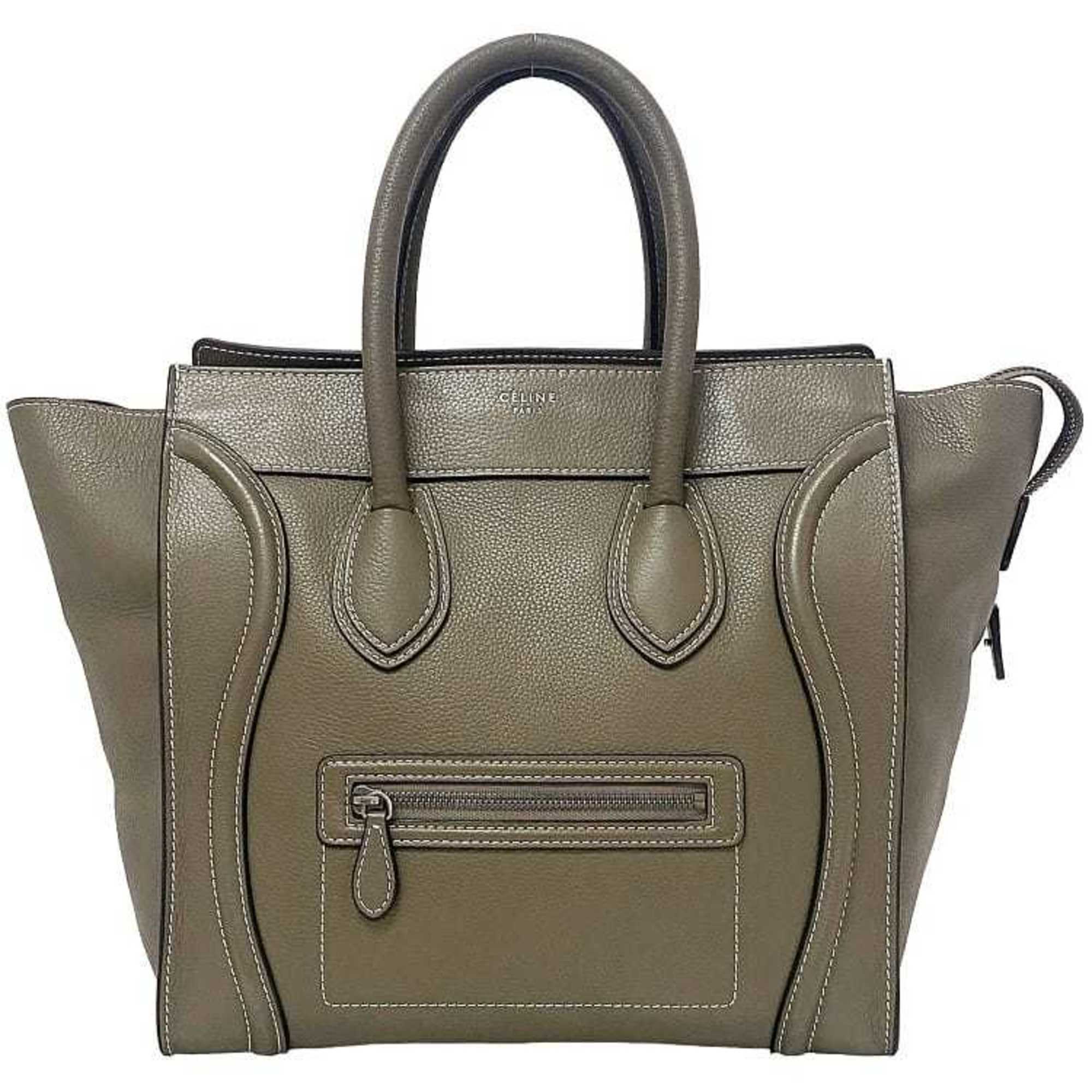 Celine luggage taupe best sale