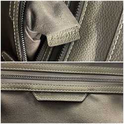 Celine Tote Bag Luggage Shopper Beige Gray 165213 Leather CELINE Stitch Ladies