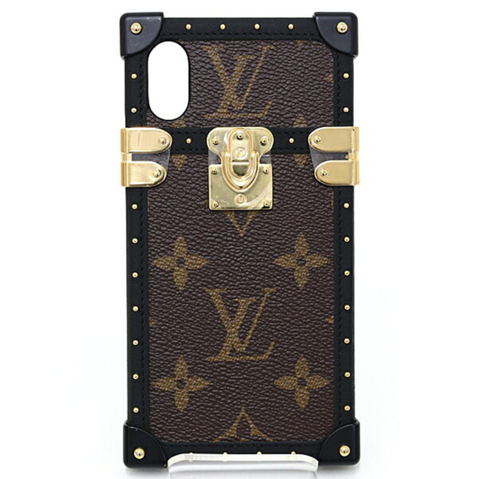 LOUIS VUITTON Eye Trunk Light iPhone X/XS Monogram M67893 Brown