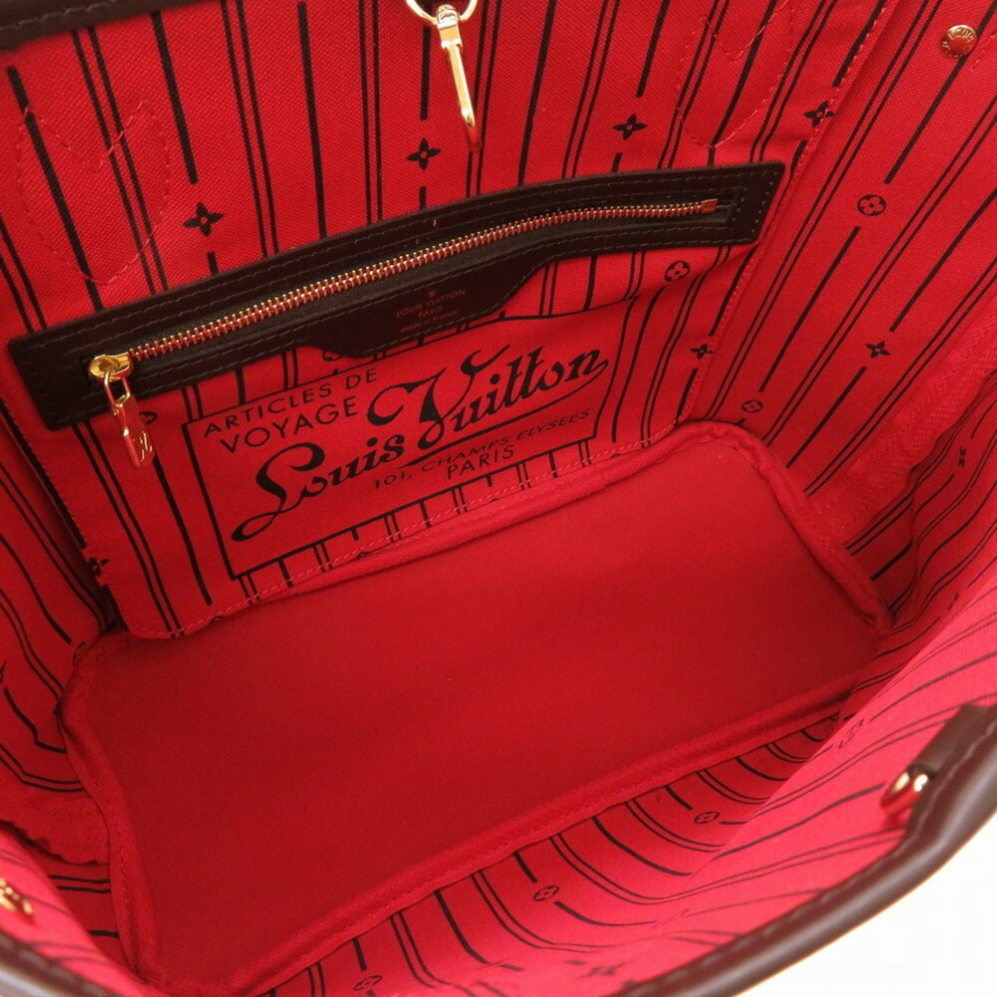 Louis Vuitton Damier Neverfull PM Threes N51109 Tote Bag LOUIS VUITTON