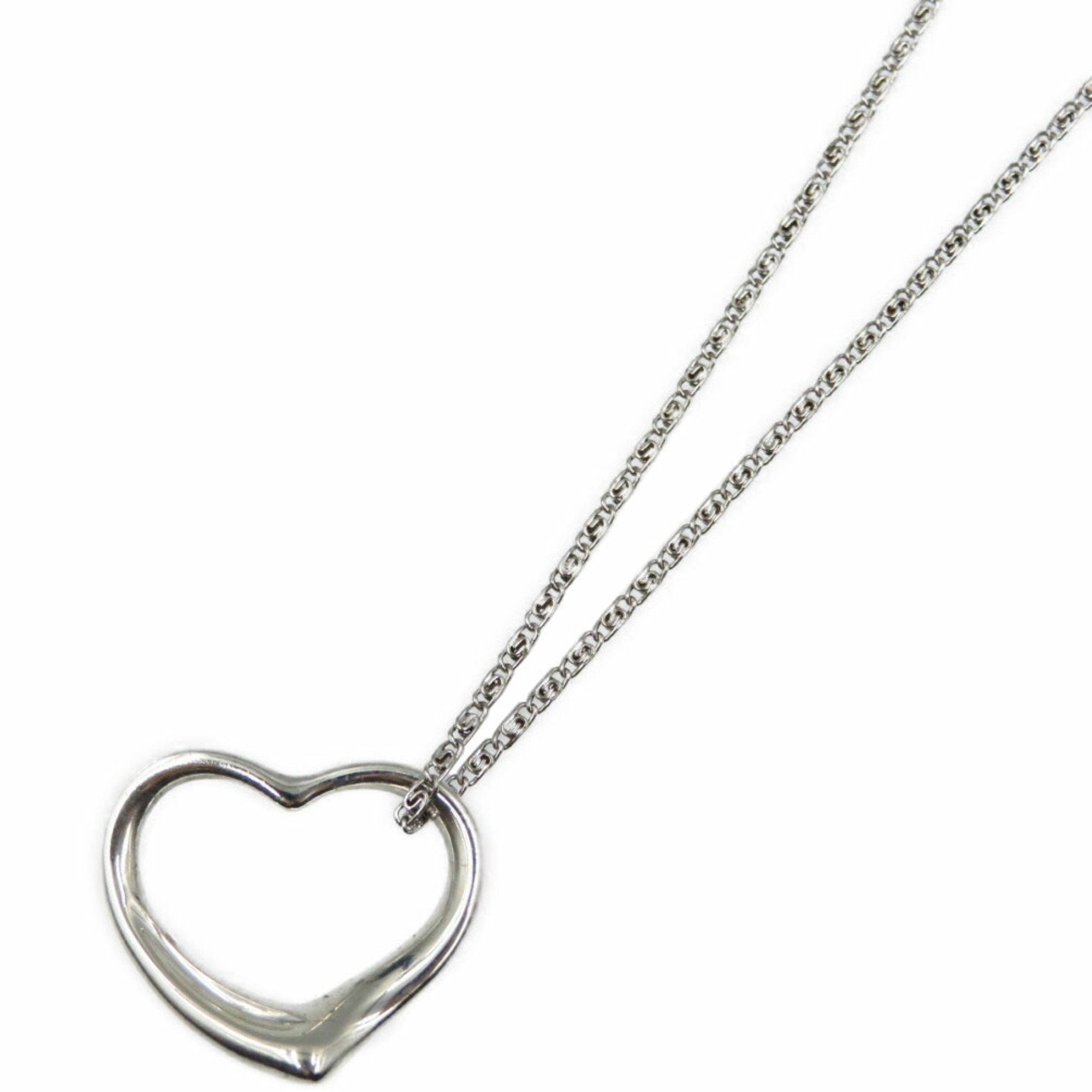 Tiffany Open Heart Silver 925 Necklace TIFFANY&Co.