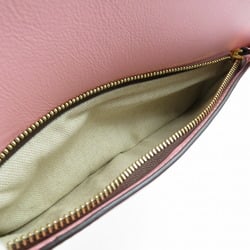 J&M DAVIDSON Leather Pink Shoulder Bag