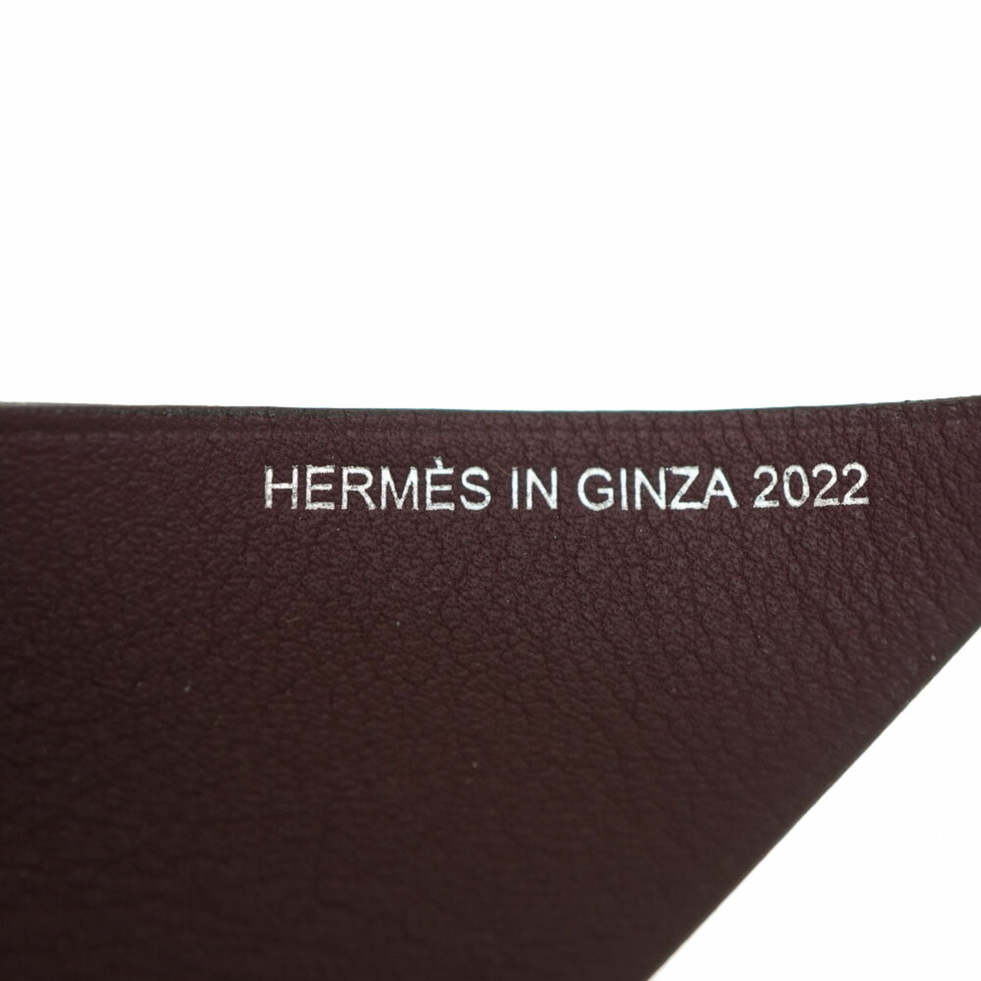 Hermes Petit Ash Windmill 2022 Ginza Wood Epson Red HERMES