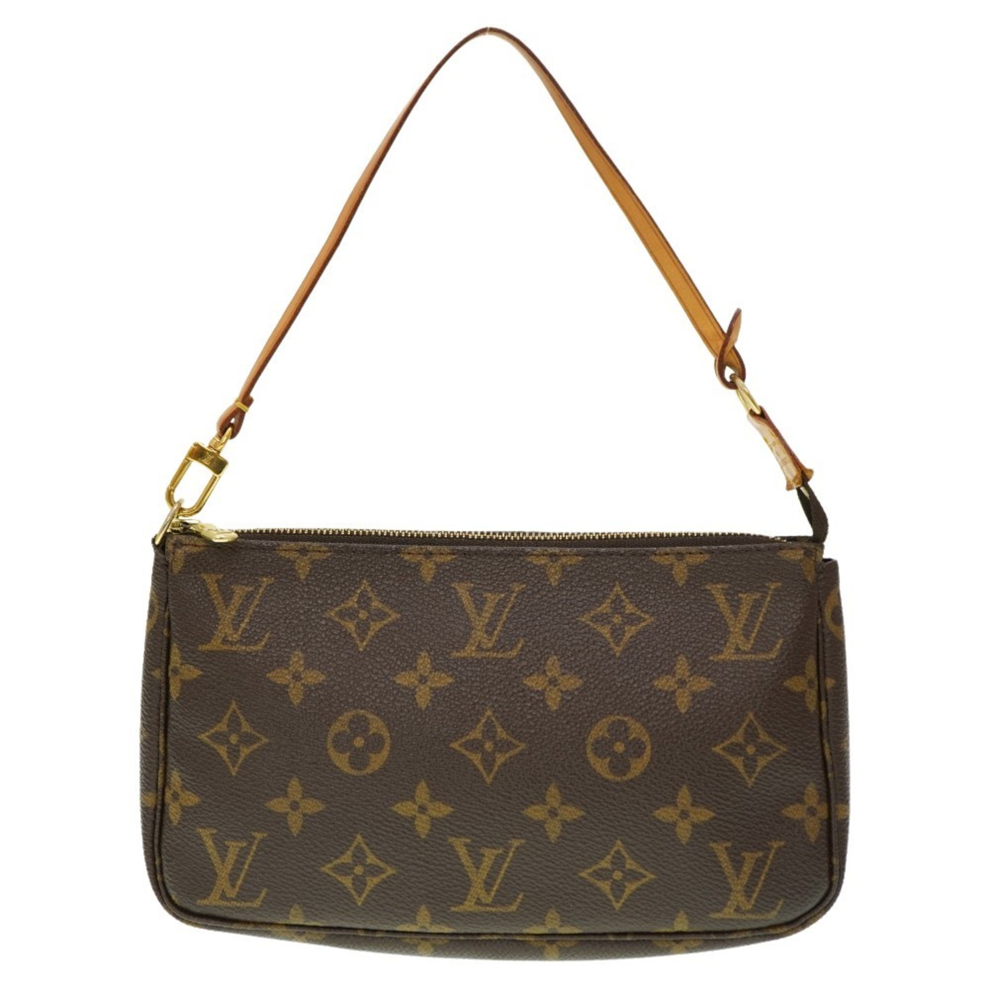 Louis Vuitton Monogram Accessoire Pouch M51980 Brown