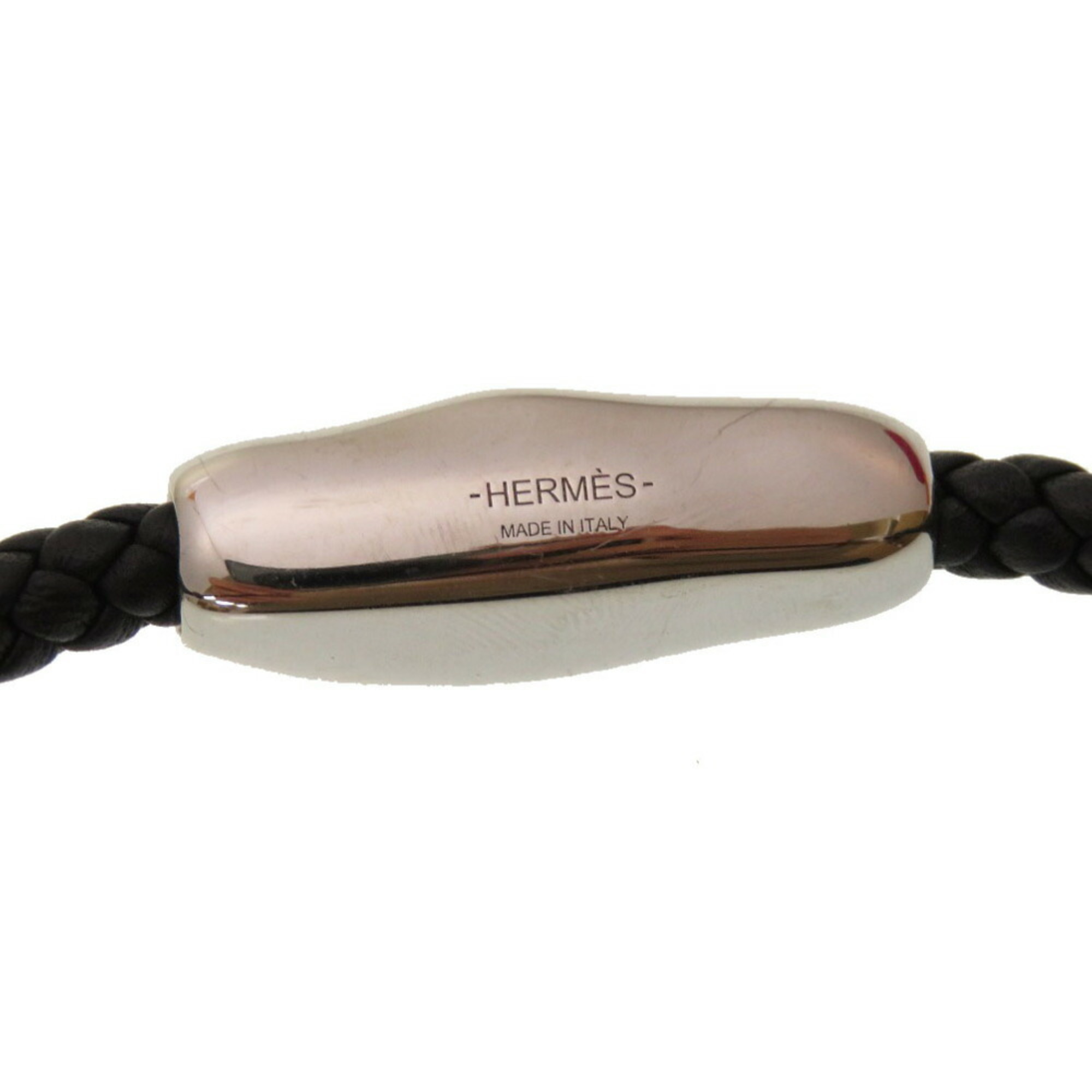 Hermes Wave Double Tour Vaux Swift Black Bracelet HERMES