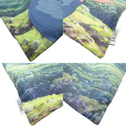 LOEWE Ghibli Howl's Moving Castle C822057X24 Cotton Linen Multicolor Drawstring Pouch 0026LOEWE