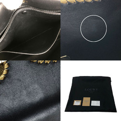 LOEWE Granada One Shoulder Bag Anagram Leather Gold 322.42.F72 shoulder bag leather