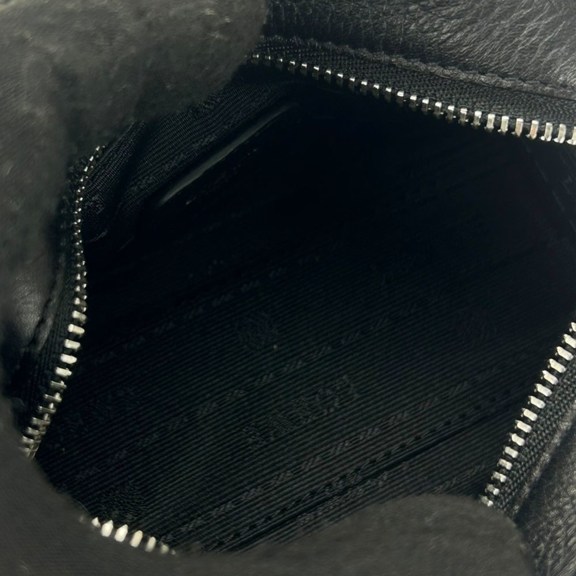 LOEWE Micro Amazona Handbag Shoulder Nano Anagram Black Leather Chic Ladies Hand Bag