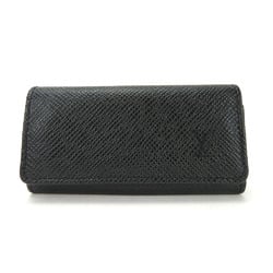Louis Vuitton Key Case 4 Rows Multicle M30522 Taiga Ardoise Accessories Men Women Unisex LOUIS VUITTON leather kye case
