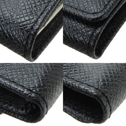 Louis Vuitton Key Case 4 Rows Multicle M30522 Taiga Ardoise Accessories Men Women Unisex LOUIS VUITTON leather kye case