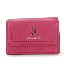 Marc Jacobs Trifold Wallet Compact M0015413 Leather Begonia Pink Ladies MARC JACOBS wallet pink