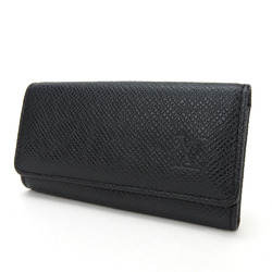 Louis Vuitton Key Case 4 Rows Multicle M30522 Taiga Ardoise Accessories Men Women Unisex LOUIS VUITTON leather kye case