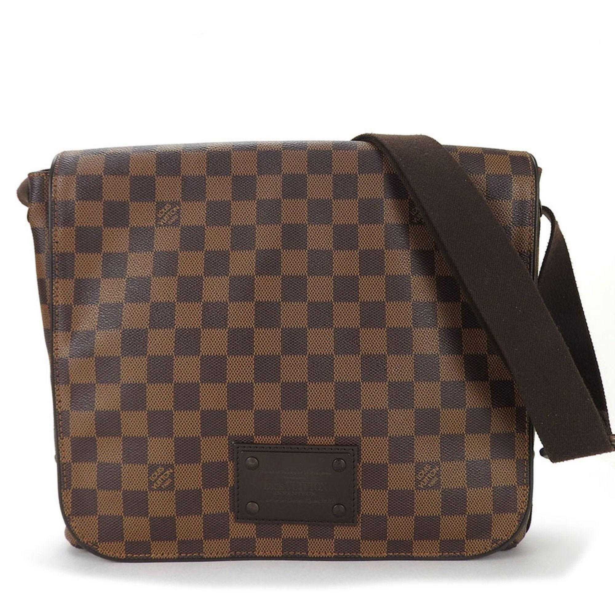 Louis Vuitton shoulder bag N51211 Brooklyn MM Damier Ebene Unisex Women's Men's LOUIS VUITTON