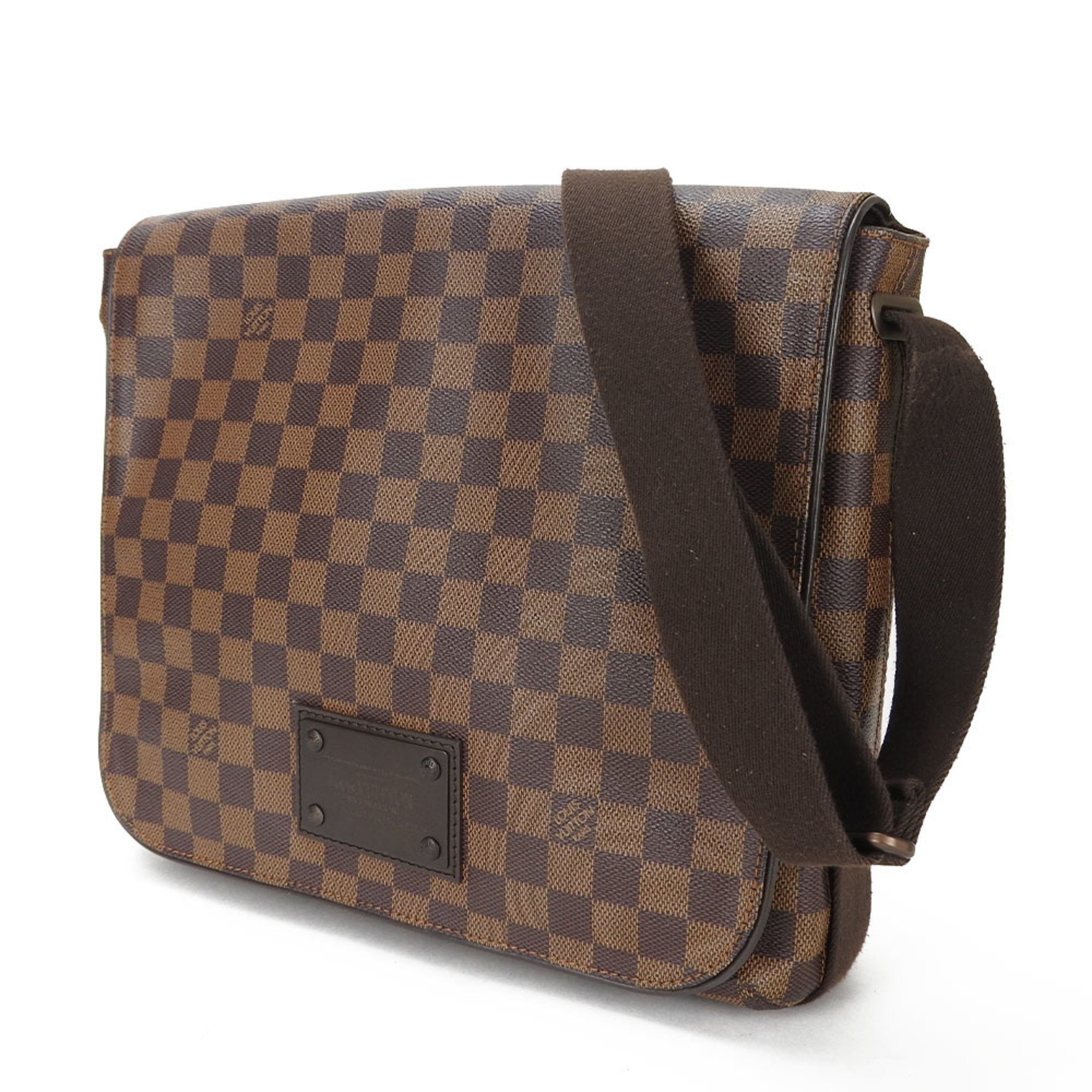 Louis Vuitton shoulder bag N51211 Brooklyn MM Damier Ebene Unisex Women's Men's LOUIS VUITTON