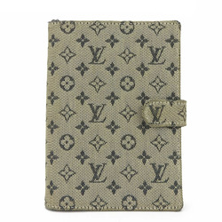 Louis Vuitton Agenda PM Notebook Cover Monogram Orchid 6 Holes Navy Gray LV Women's Unisex Accessories Men's R20910 LOUIS VUITTON