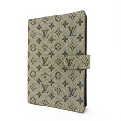 Louis Vuitton Agenda PM Notebook Cover Monogram Orchid 6 Holes Navy Gray LV Women's Unisex Accessories Men's R20910 LOUIS VUITTON