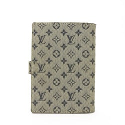 Louis Vuitton Agenda PM Notebook Cover Monogram Orchid 6 Holes Navy Gray LV Women's Unisex Accessories Men's R20910 LOUIS VUITTON