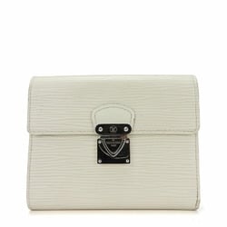 Louis Vuitton Trifold Wallet Portefeuille Koala M5801J Epi Yvoire White Compact Included Accessories Women's LOUIS VUITTON Leather