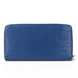 Louis Vuitton Long Wallet Zippy Saphir Round Blue M60435 Epi Ladies LV Leather Accessories LOUIS VUITTON Zip Around