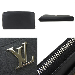 Louis Vuitton Round Long Wallet Zippy Lockme M62622 Noir Leather Accessories Women's LV LOUIS VUITTON Zip Around noir