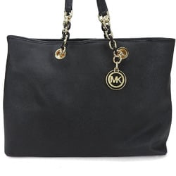 Michael Kors tote bag 30T4TCYT3T black leather ladies MICHAEL KORS