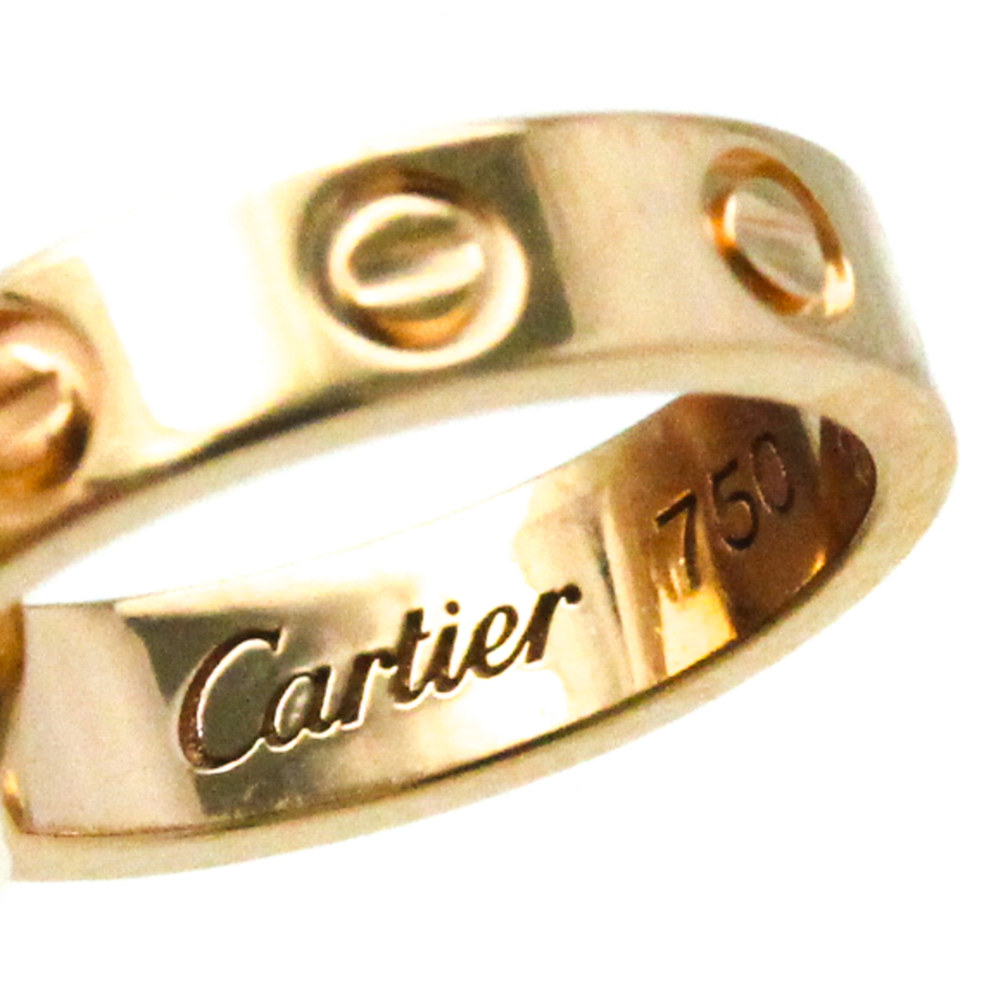 Cartier Love Bracelet Pink Gold (18K) No Stone Charm Bracelet Pink Gold