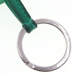 Hermes Key Ring Carmen Green Leather Chain Bag Charm Tassel Ladies HERMES