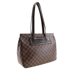 LOUIS VUITTON Parioli PM Tote Bag N51123 Damier Canvas Made in France 1999 Brown AR0969