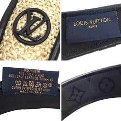 LOUIS VUITTON Monogram MONOGRAM Headband Raffia M77534 Hair Louis Vuitton