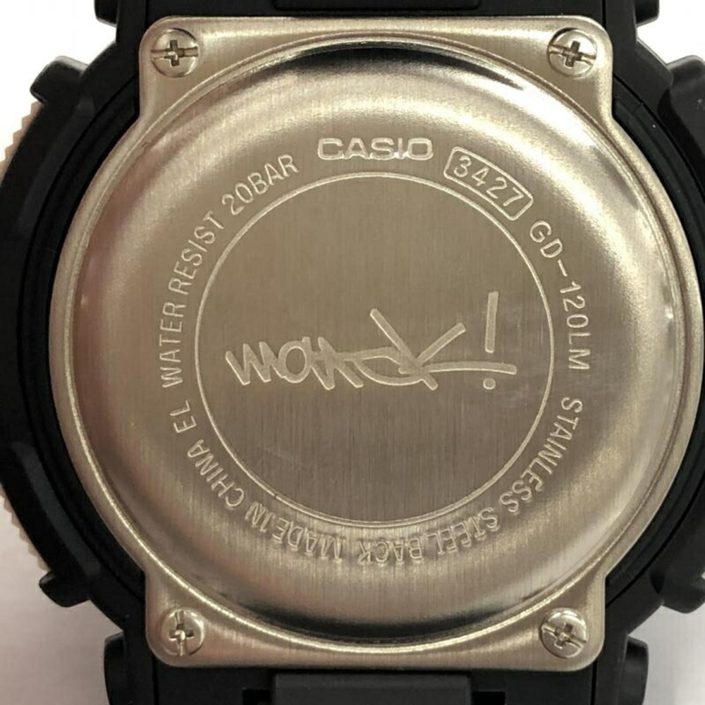 CASIO G-SHOCK Watch MAROK Collaboration Model GD-120LM-1AJR Quartz