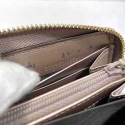 Gucci Round Long Wallet Pink Gold Microshima 308260 Heart Patent Leather GUCCI Enamel GG Ladies