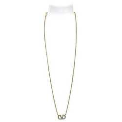 Valentino Garavani Long Necklace Gold 1W2J0Q37YCW GP Rhinestone VALENTINO GARAVANI Stone Ladies