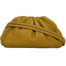Bottega Veneta Coin Case The Pouch Camel Brown Purse Leather BOTTEGA VENETA Shoulder Wallet Compact Small