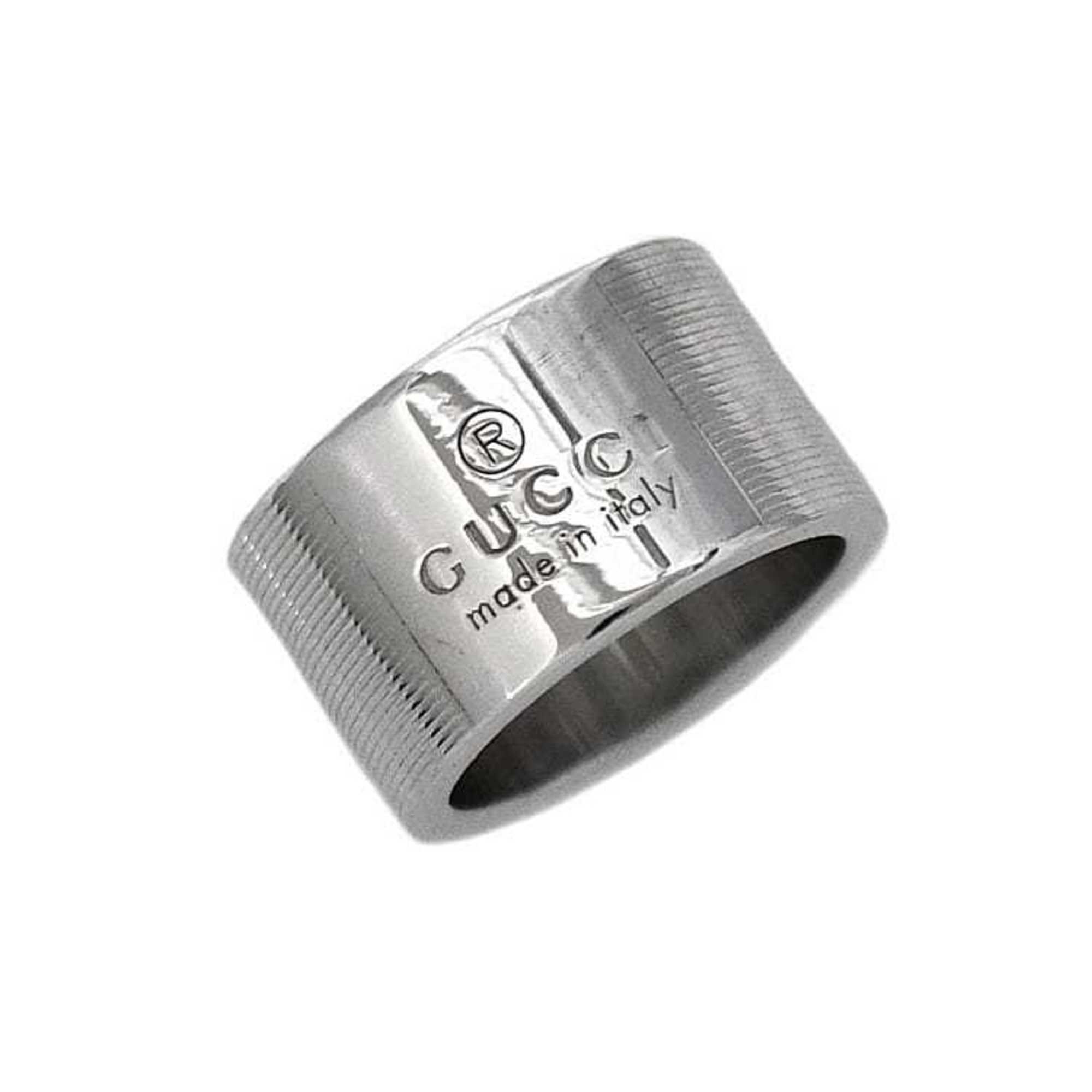 Gucci Ring Silver No. 11 925 GUCCI Trademark Fashion Accessory